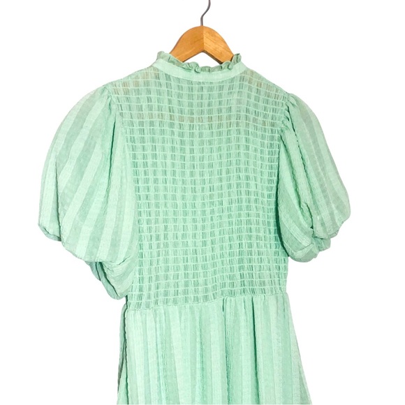 Pamela Love Sage Smocked Dress Size XS - Picture 3 of 14